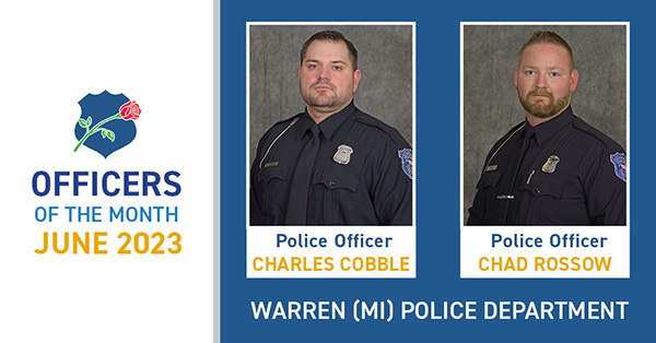 June 2023 Officers of the Month